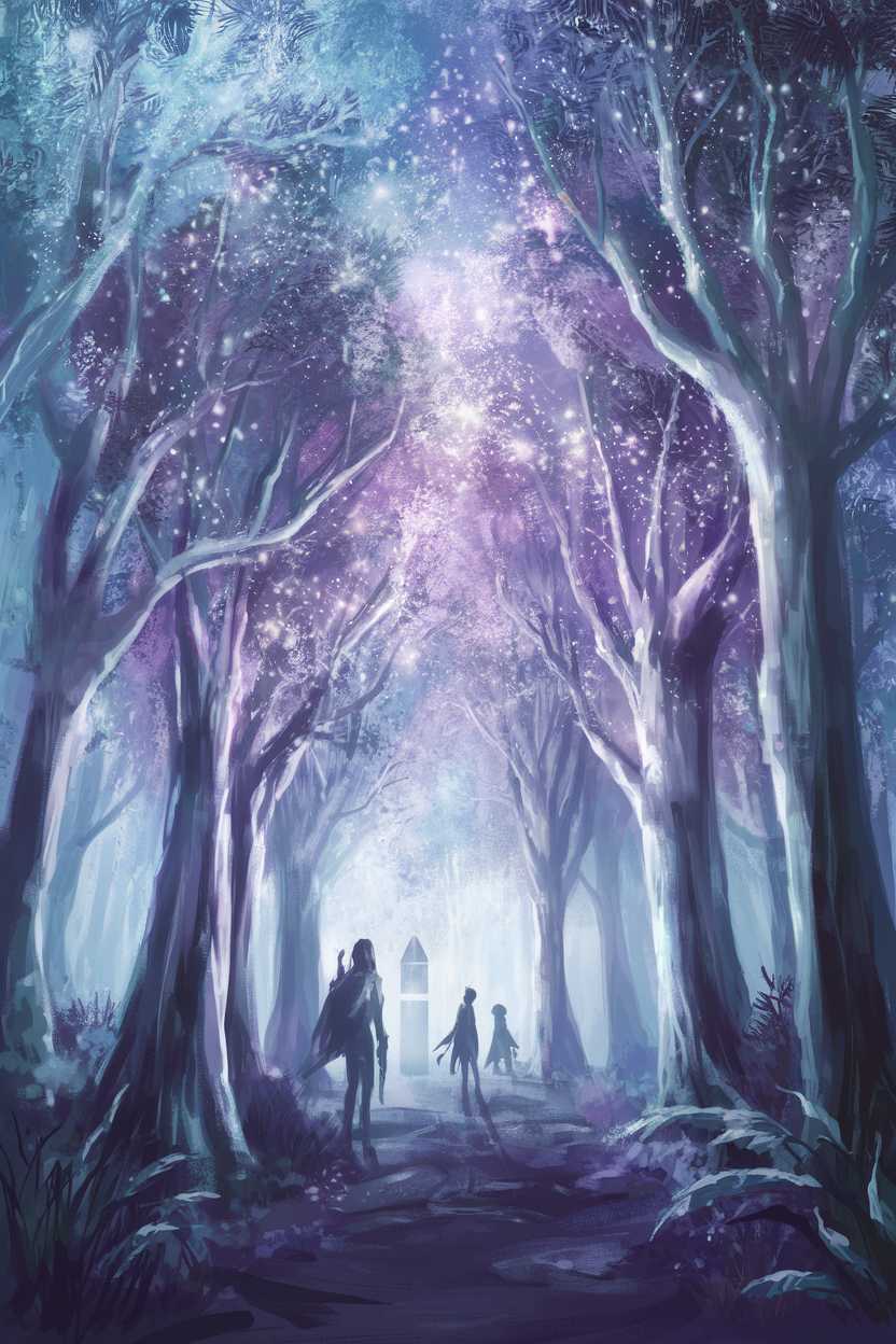 The cover is visually stunning with a magical atmosphere, but it leans towards a mysterious tone that may not resonate with young children.